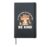 Be Kind Cats Earth Day Graphic Hardcover Journal, Black