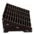 BELLIFFY Wooden Cell Phone Holder 48 Grid Slotted Desktop Organizer