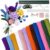 Benaep Pipe Cleaner Craft 800 Pcs 12 Colors, Chenille Stems for DIY Flowers