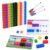 BenBen 100pcs Linking Cubes with 15 Double-Sided Activity Cards – Math Manipulatives for Kids Ages 4-8, Counting Blocks for Kindergarten, Snap Cubes STEM Educational Toy for Classroom & Homeschool