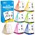 BenBen Multiplication Flash Cards 0-12, 91 Cards, Times Table Flash Cards with Rings, Multiplication Practice for Kids 8-12, 2nd 3rd 4th 5th 6th Grade, Math Flashcards for Homeschool Classroom