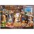 BenBen Puzzles for Adults 1000 Pieces, Dogs’ Dinner Party, Patterned Back
