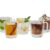 BEN & JANE Double Wall Glass Mug Set, 6-Piece Clear Insulated Coffee, Tea, and Latte Cups, Thermal Heat-Resistant Borosilicate Glassware, Microwave and Dishwasher Safe
