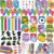 BenLouis 240Pcs Kids’ Party Favors Sets Stampers Pencils Stickers School Stationery Bulk for Kids 4-8-12 Classroom Birthday Candy Goodie Bags Pinata Stuffers Rewards Gifts Supplies