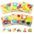 Benresive Wooden Toddler Puzzles for Boys Girls Age 1 2 3, 6 Pack Montessori Vehicle Toys, Educational Preschool Learning Toys, Great Birthday Gifts for Toddlers