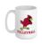 Benton High School Cardinals Volleyball Ceramic Mug, White, 15oz