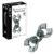 BePuzzled | Chain Hanayama Metal Brainteaser Puzzle Mensa Rated Level 6, for Ages 12 and Up