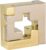 BePuzzled |Cross Hanayama Cast Metal Brain Teaser Puzzle Level 3 Mensa-Rated Puzzles for Kids and Adults Ages 12 and Up