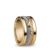 BERING Damen Ring in glänzendem gold – Arctic Symphony Collection aus Edelstahl – Memel, 000-00, Stainless Steel, Zircon