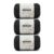 Bernat Macrame Black Yarn – 3 Pack of 250g/8.8oz – Cotton – #6 Super Bulky – Knitting, Crocheting & Crafts