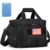 Bertasche Tactical Lunch Bag for Men, Insulated Lunch Box with Ice Pack, 12L Leakproof Cooler Bag for Work, Camping, Fishing, Outdoors Use, Heavy Duty MOLLE Thermal Lunch Pail for Adults, Black