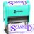 Bertiveny Teal Scanned-Stamp Self Inking with Date Office Scanned Rubber Stamp for Business Supplies,Refillable Office Stamps for Scann(Scanned-Purple Ink)