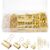 BESARME Gold Paper Clips, Binder Clips & Push Pins Set, 279 PCS