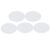 BESPORTBLE 5 Pcs Oval Shaped Cotton and Paper Board Canvas Panel for Oil Painting and Art Drawing, Suitable for Media, Easy to Store, Indoor Art Supplies for Students and Hobbyists