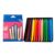 BESPORTBLE Colors Triangle Cartoon Crayon Pen Set, Portable Paraffin Oil Painting Crayon for School Party and Art Class, Helps Develop Imagination
