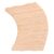 BESPORTBLE Fan Handle Sticks Made of Natural Wood 70pcs Wavy Wooden 8 Inch Craft Paint Sticks for Wedding Program Fan Handles for Special Occasions and Handcraft Projects