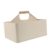 BESPORTBLE Garden Tool Organizer Seed Storage Case with 4-Compartment Metal Box and Handle, Iron Material with Smooth Surface, Measures 29.5×22.6×20 Cm, for Yard Planting and Gardening