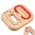 BESPORTBLE Interesting Fidget Ball Toy Interactive Sensory Puzzle for Adults and Kids Wear-Resistant Home Accessory for Stress Relief Patience Hand-Eye Coordination 5.11 X 4.52 X 0.78 in