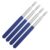 BESPORTBLE Telescopic Teacher Pointer Stick from 8.3 to 39.4 Inches 4pcs Retractable and Adjustable Length Handheld Stainless Steel and Silicone Pointer for Classroom Use for Interactive