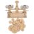 BESPORTBLE Wooden Balance Teaching Scale for Kids: DIY Pan Balance Science Toy for Classroom Math Measurement – Hands-on Mass Experiment Tool for Young Scientists