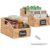Best Choice Products Pantry Baskets for Organizing, Wicker Basket w/Built-in Handles, Handwoven Wicker Storage Baskets for Shelves, Water Hyacinth, 2-Pack – Natural