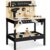Best Choice Products Wooden Kids Workbench with Battery-Powered Drill & Tool Set, Construction Toy for Toddlers Ages 3-5, Pretend Play Workshop with Chalkboard, Storage Pegboard & Accessories