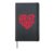 Best Daddy – Bold Heart Lettering Father’s Day Dad Family Hardcover Journal, Black