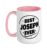 Best Joseph Ever Funny Joseph Name Saying Ceramic Mug, Pink/White, 15oz