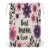 Best Mom Ever Floral Canvas Drawstring Bag, Reusable Storage Pouch for Travel Organizer 8.9″x7.9″