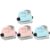 BESTonZON 4pcs Math Roller Stamp Plastic Wear Resistant