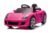 Best Ride On Cars Porsche Carrera GT Kids Electric Car Pink 12V