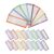 BESTYASH 40pcs Reusable Magnetic Dry Erase Labels 3.2×1.2 Inches PVC Whiteboard Magnetic Label Strips with Striped Border, Wipeable and Effortless Repositioning for Locker and Labeling Lab