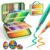 Betem Acrylic Paint Markers 60 Colors with Case Brush Tip for Rock
