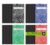 Better Office Products Mini Composition Books, 24 Pack, 4.5 x 3.25 inches, 80 Sheets, Narrow Ruled, Marble Covers in Red, Blue, Black, Green, 24 Pack