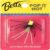 Betts 1201-10-5 Pop-N’Hot, Size 10, Chartreuse Black