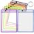 BEVTEE 8 Pcs Dry Erase Pocket Sleeves 10×14 in, Clear Paper Sheet Protector