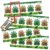 BeYumi Number Line Bulletin Board – 31Pcs Back to School Jungle Animal Paw Prints -20 to 120 Bulletin Board Border Educational Math Learning Poster for Teachers Students Kids Classroom Decor Supplies