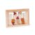 Bffcnl Wooden Shape Matching Board Hand-Eye Coordination Geometric Block Board Rounded Edges Wooden Shape Matching Toy for Children
