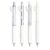 BGrenlep Cute Cat Retractable Gel Pens, 0.5mm Black Ink Smooth Writing Pens with Soft Comfort Grip, Aesthetic Kawaii Cat Decor Pens for Journaling Note Taking School Office Home Use