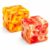 BHVXGA 2 PCS Cheese Squishy for Adults, Slow Rising Squeeze Tool Block, Stress Relief Fidget and Desk Decor Novelty Tool