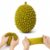 BHVXGA Durian Squishy, Fruit Squishy with Realistic Spiky Shell and Soft Pulp Details, Durian Slow Rising Squishy for Desk Display and Sensory Relaxation, in Yellow-Green
