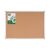 Bi-Office Ayda Biofusion Cork Board, 106.5 x 75 cm, Cork Surface, Natural Aluminium Frame with Coconut Biocomposites