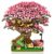 Bibilock Cherry Bonsai Tree Building Sets for Girls,Micro Mini Building Blocks of Cherry Blossom Bonsai Tree kit,2008pcs Mini Bricks Sakura Tree House, Good Gift for You