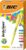 BIC Brite Liner Highlighters, Chisel Tip, 12-Count Pack, Assorted Colors