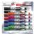 BIC GELITP121AST Low Odor and Bold Writing Dry Erase Marker Chisel Tip Assorted Dozen