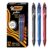 BIC Gelocity Quick Dry Assorted Colors Gel Pens, Medium Point (0.7mm), 12-Count Pack, Retractable Gel Pens With Comfortable Full Grip