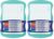 BIC Intensity Dry Erase Kit with 9 Dry Erase Markers and 1 Dual-Sided Dry Erase Board, Bullet Tip (2.8mm), Assorted (Pack of 2)