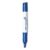 BIC Intensity Fineliner Marker Pen, XL Chisel Tip, Blue, 12-Count