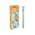 BIC Vibbies Erasable Gel Pens, with Kawaii Animal-Shaped caps – Blue Ink, Pack of 6