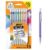 BIC Xtra-Sparkle Number 2 Mechanical Pencils With Erasers, Medium Point (0.7mm), 15-Count Pack, Cute Mechanical Pencils for Girls, Boys and Adults (Barrel Colors May Vary)